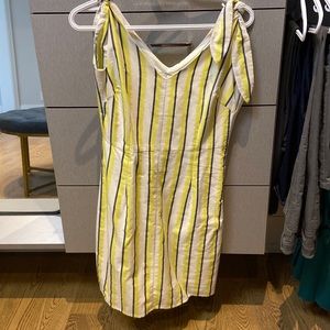 Cupcakes and Cashmere striped mini dress with bow detail